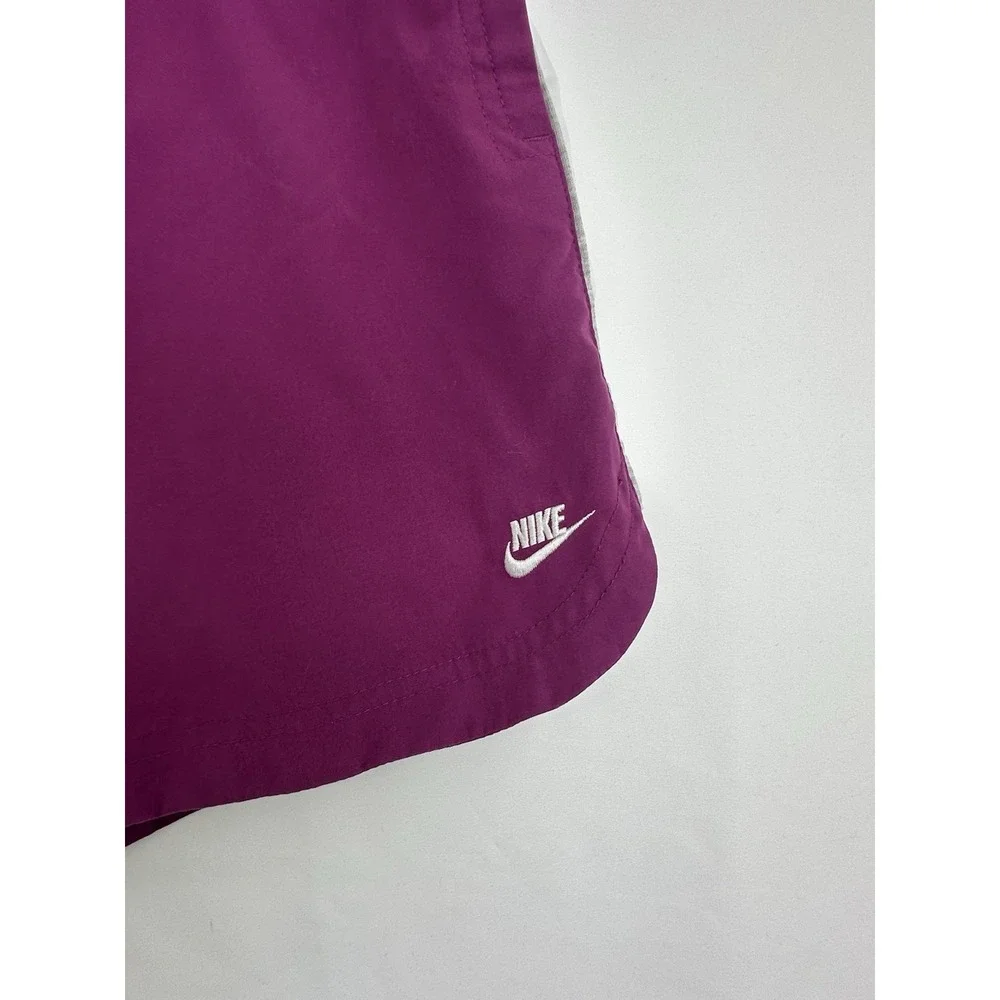 Nike Fit‎ Dry Running Activewear  Elastic Waist Burgundy Shorts Women's  XL
